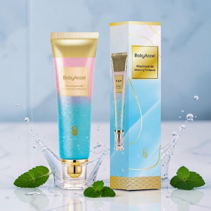 Dentifrice Éclaircissant BobyAccel au Niacinamide