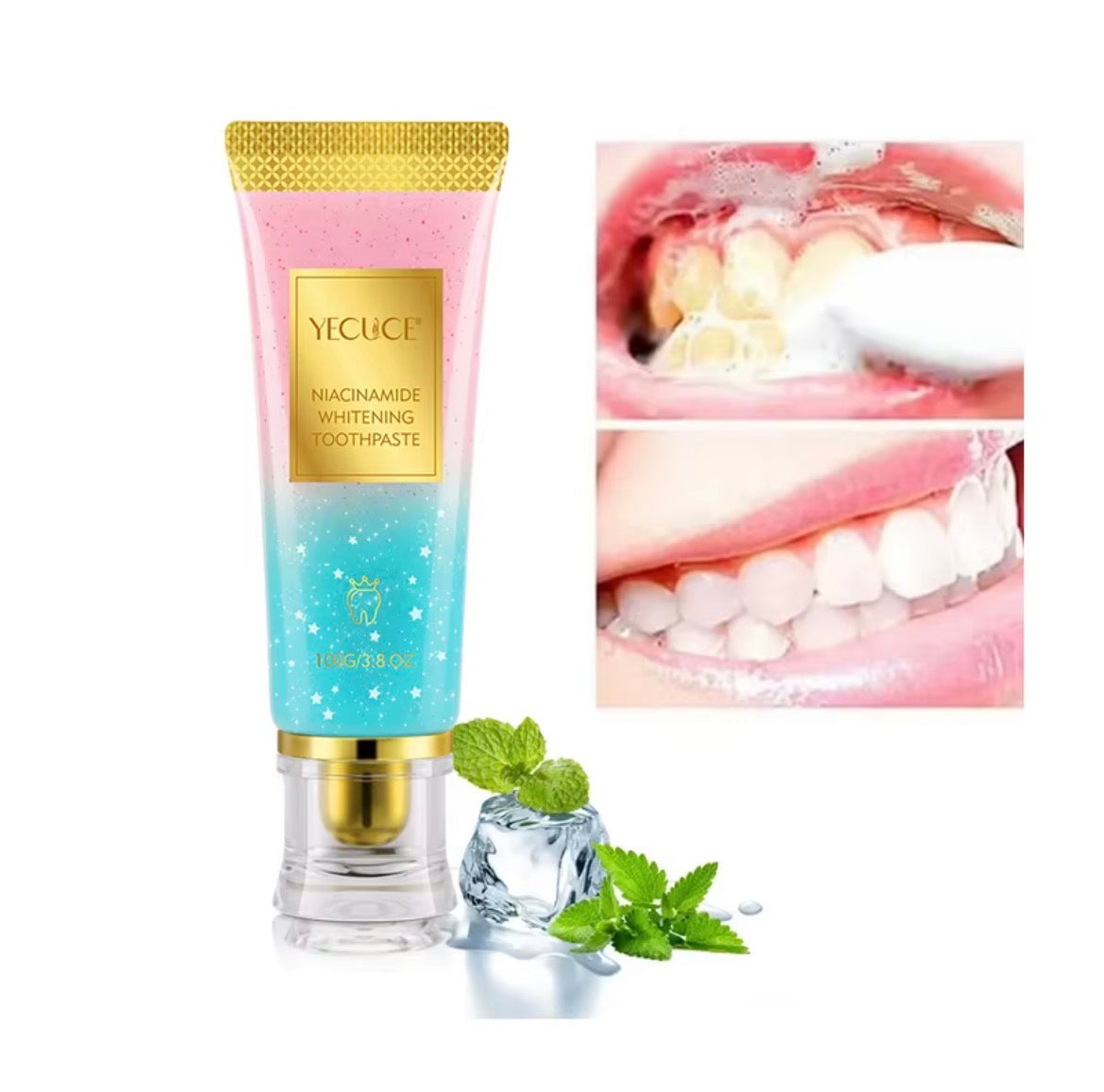 Dentifrice Éclaircissant BobyAccel au Niacinamide